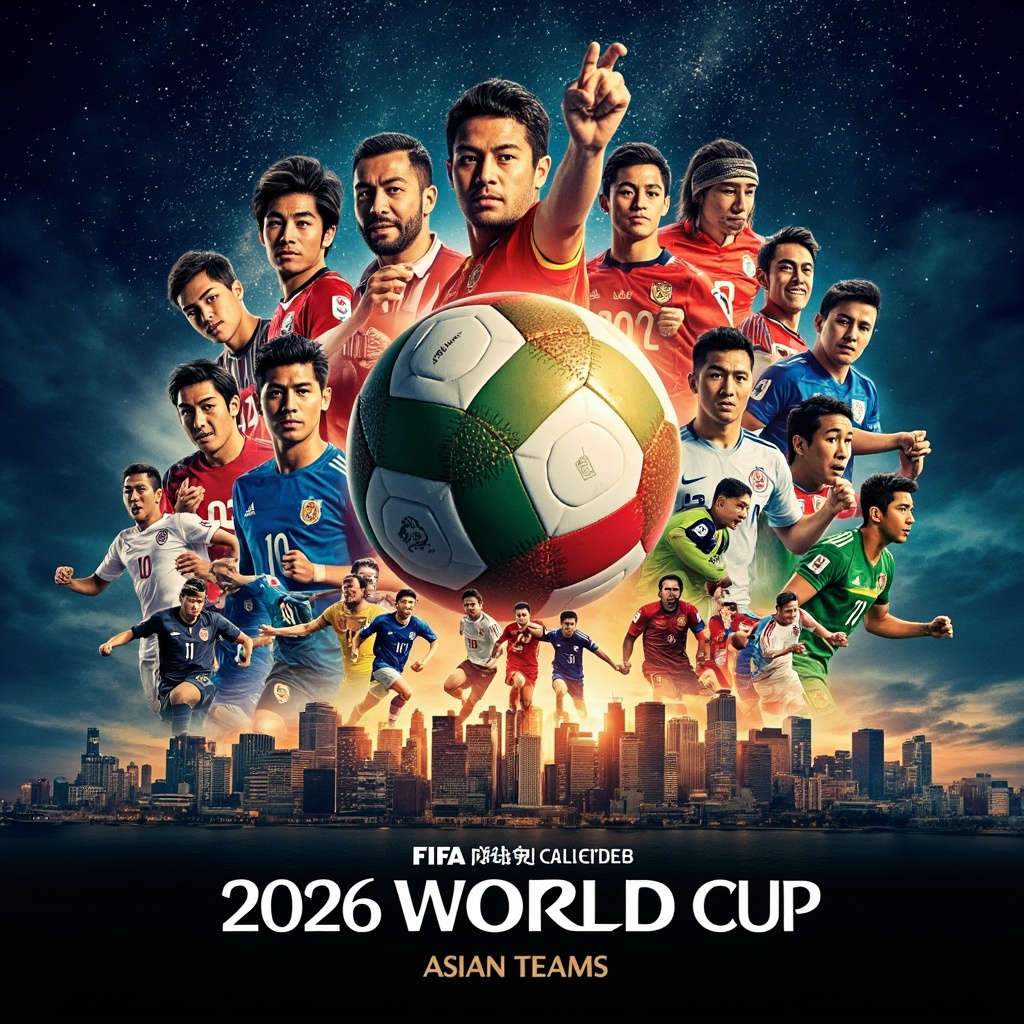 【世界杯】2026世界杯亚洲球队?